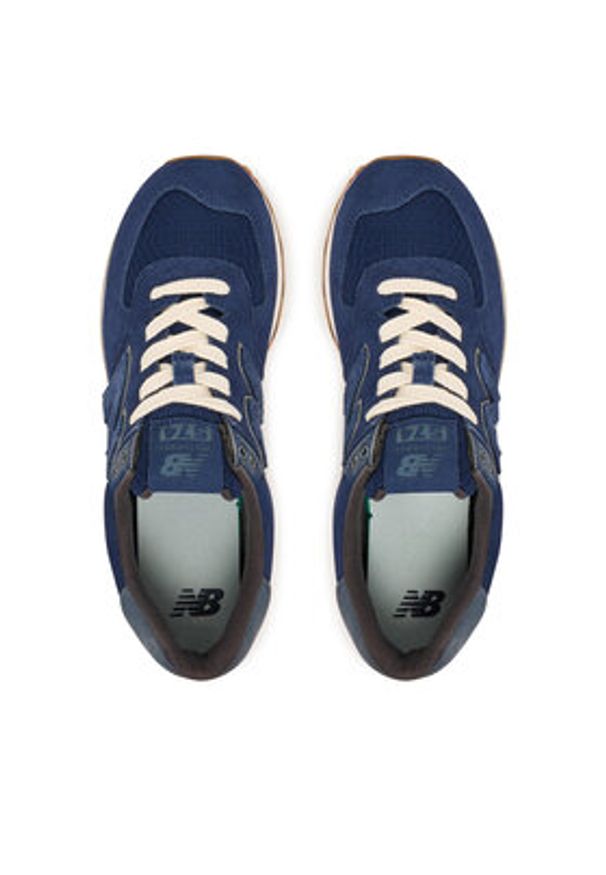 New Balance Sneakersy U5747FO M Szary. Kolor: szary. Materiał: materiał