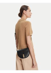 TOMMY HILFIGER - Tommy Hilfiger Torebka Heritage Saddle Bag AW0AW17164 Czarny. Kolor: czarny. Materiał: skórzane #5