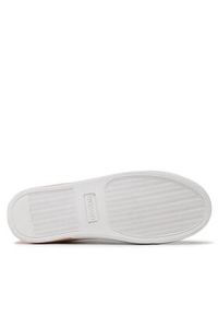 Trussardi Jeans - Trussardi Sneakersy 79A00749 Biały. Kolor: biały. Materiał: skóra