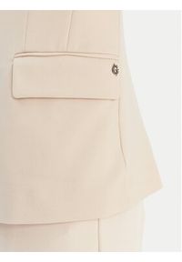 Guess Marynarka W6RN54 KCMU2 Beżowy Regular Fit. Kolor: beżowy. Materiał: syntetyk #4