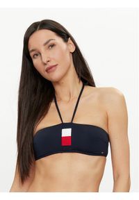 TOMMY HILFIGER - Tommy Hilfiger Góra od bikini UW0UW05297 Granatowy. Kolor: niebieski. Materiał: syntetyk #1