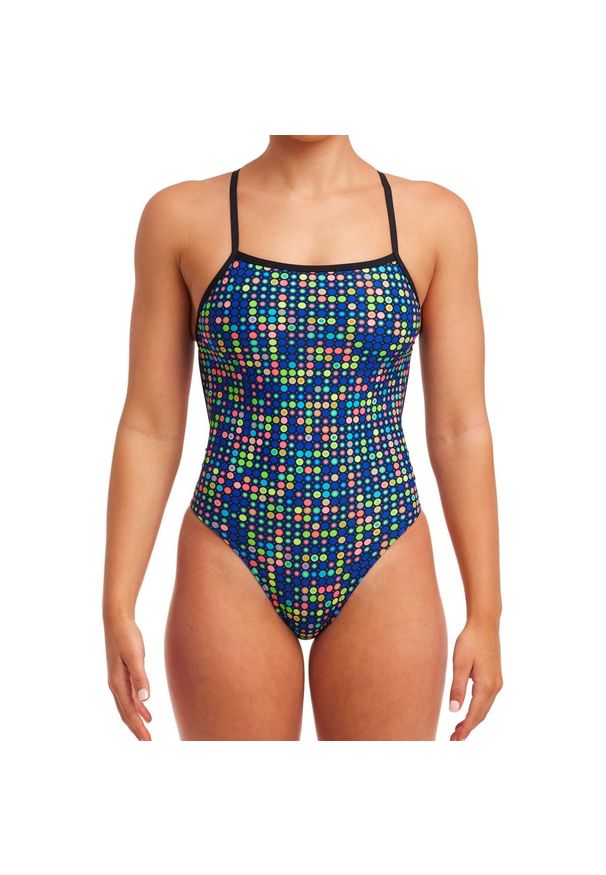 FUNKITA - Strój do pływania Funkita Dial A Dot - Single Strength. Kolor: niebieski