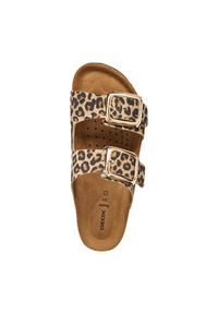 Geox Klapki D Brionia R D45Y3B 000BS C5018 Brązowy. Kolor: brązowy. Materiał: zamsz, skóra #2