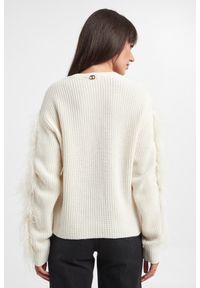 Twinset Milano - Sweter damski z piórami TWINSET #4