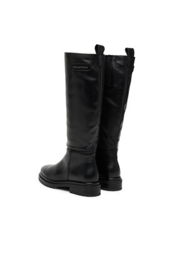 Karl Lagerfeld - KARL LAGERFELD Kozaki KL47595 Czarny. Kolor: czarny. Materiał: skóra