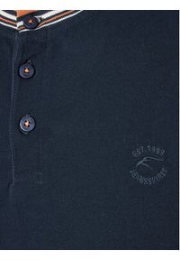 INDICODE T-Shirt Michalis 41-025 Granatowy Regular Fit. Kolor: niebieski. Materiał: bawełna