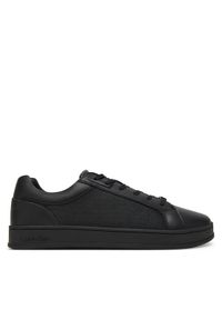 Calvin Klein Sneakersy Low Top Lace Up Eyelet Jaq Mono HM0HM01815 Czarny. Kolor: czarny. Materiał: skóra #1