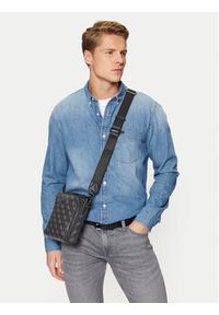 Guess Saszetka HMTOLO P4253 Czarny. Kolor: czarny. Materiał: skóra #5