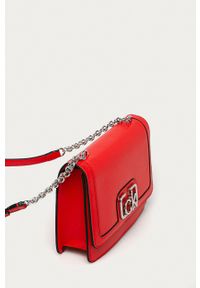 Calvin Klein - Torebka. Kolor: czerwony. Rodzaj torebki: na ramię #6