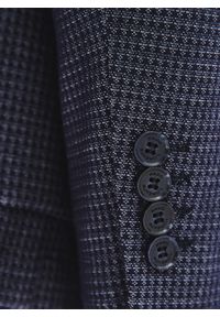 Pako Lorente - PAKO LORENTE - Casualowa marynarka męska w kolorze granatowym. Okazja: na co dzień. Kolor: niebieski. Materiał: bawełna, poliester, elastan. Styl: casual #10