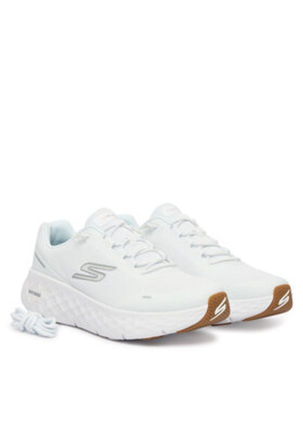 skechers - Skechers Sneakersy Go Walk Max Cushioning Flex 217113/WHT Biały. Kolor: biały. Materiał: materiał