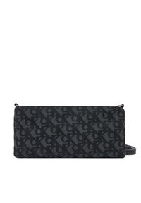 Calvin Klein Jeans Torebka Logo Jacquard Sophie Top Zip LV04K3183G Czarny. Kolor: czarny #2