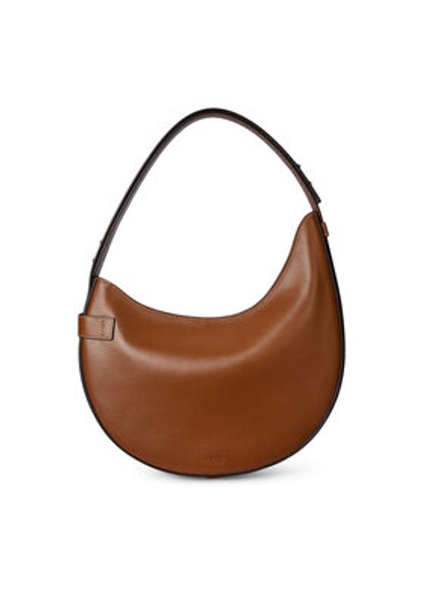 Lauren Ralph Lauren - LAUREN RALPH LAUREN Torebka 431980156001 Brązowy. Kolor: brązowy. Materiał: skórzane