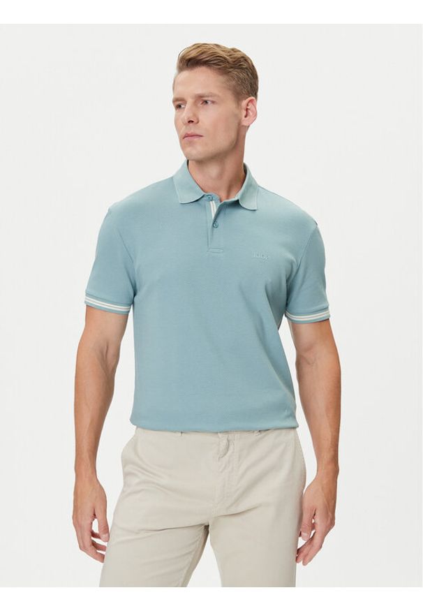 JOOP! Jeans T-Shirt 15 JJJ-17Amare 30046012 Zielony Modern Fit. Kolor: zielony. Materiał: bawełna