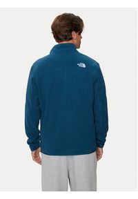 The North Face Polar Glacier NF0A855X Granatowy Regular Fit. Kolor: niebieski. Materiał: syntetyk