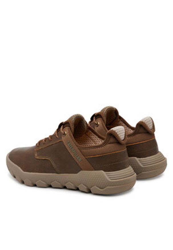 CATerpillar Sneakersy P726318 Brązowy. Kolor: brązowy. Materiał: skóra