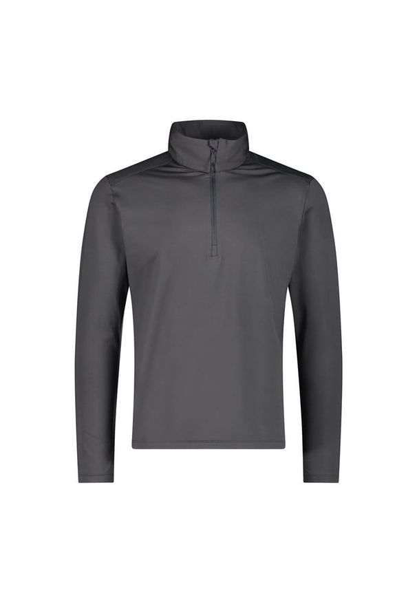 Golf męski narciarski CMP 30L1097. Okazja: na co dzień. Typ kołnierza: golf. Kolor: szary. Styl: sportowy, casual. Sport: narciarstwo, golf