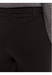 TwinSet - TWINSET Spodnie materiałowe 252TP2602 Czarny Flare Fit. Kolor: czarny. Materiał: wiskoza