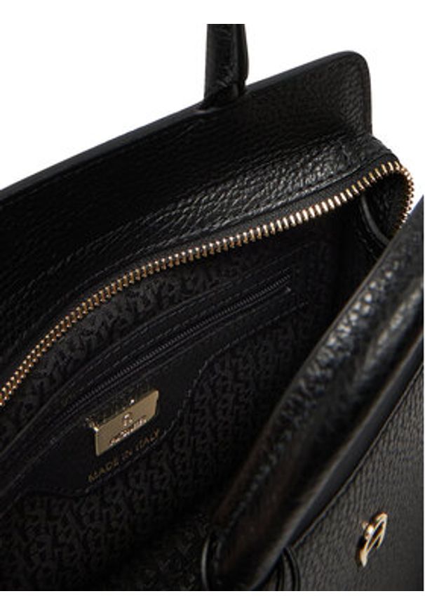 Aigner Torebka Cybill S 135170 Czarny. Kolor: czarny. Materiał: skórzane