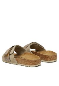 Birkenstock Klapki Oita Braided 1028056 Brązowy. Kolor: brązowy. Materiał: zamsz, skóra #3