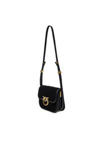 Pinko - PINKO Torebka Love Box Bag Fl Mini AI 25-26 PLTT 104297 A2JH Czarny. Kolor: czarny. Materiał: skórzane #4