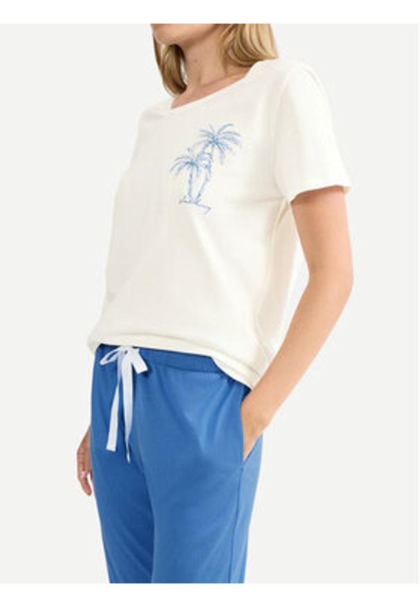 Triumph Piżama Sets 10227221 Kolorowy Regular Fit. Materiał: bawełna. Wzór: kolorowy