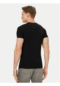 Emporio Armani Underwear T-Shirt EM000375 AF18890 UC001 Czarny Slim Fit. Kolor: czarny. Materiał: bawełna #4