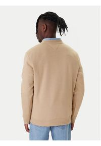 Tommy Jeans Bluza DM0DM20741 Beżowy Regular Fit. Kolor: beżowy. Materiał: bawełna #5