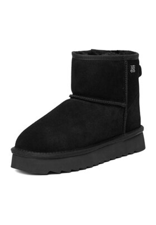 Nine West Śniegowce CEO-NASR-01 Czarny. Kolor: czarny. Materiał: zamsz, skóra