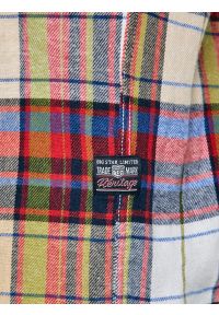 Big-Star - Koszula męska flanelowa wielokolorowa Flaneno 603. Okazja: na co dzień. Kolor: czerwony. Materiał: materiał. Długość rękawa: długi rękaw. Długość: długie. Styl: casual #8