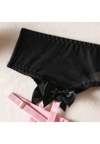 Intica - Komplet bielizny z miękkiego materiału z regulowanymi paskami Mirtha. Kolor: wielokolorowy. Materiał: materiał. Wzór: paski #6