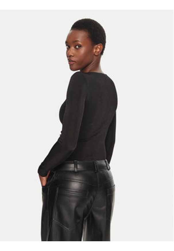 Hugo Body 50525729 Czarny Regular Fit. Kolor: czarny. Materiał: syntetyk