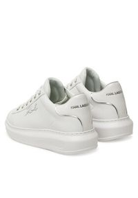 Karl Lagerfeld - KARL LAGERFELD Sneakersy Kapri KL62518 Biały. Kolor: biały. Materiał: skóra #5