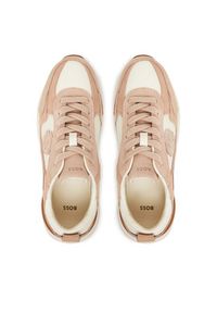 BOSS Sneakersy B Icon 50548288 Fioletowy. Kolor: fioletowy. Materiał: zamsz, skóra #6