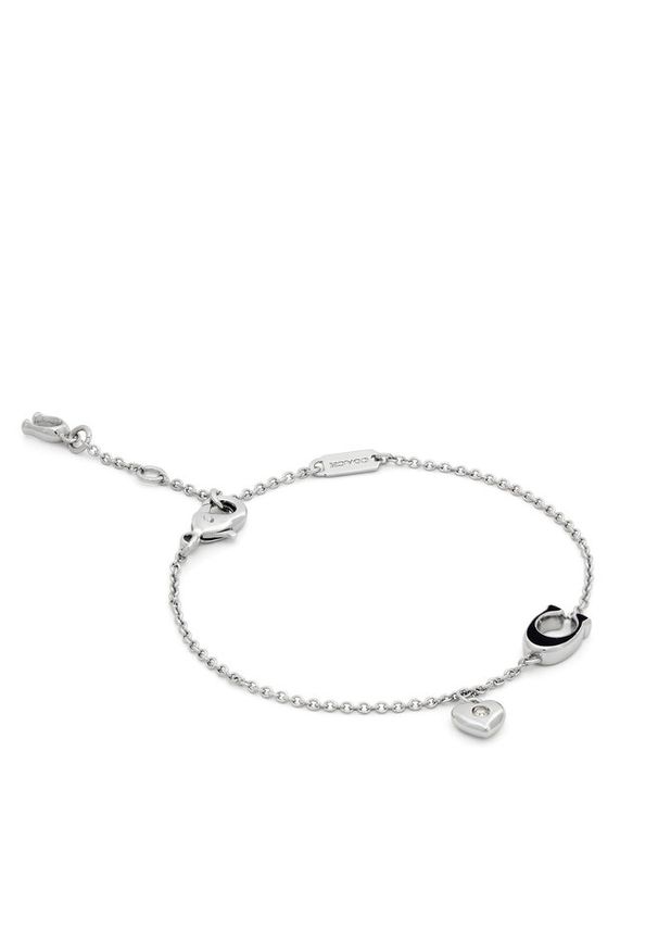 Bransoletka Coach. Materiał: srebrne. Kolor: srebrny