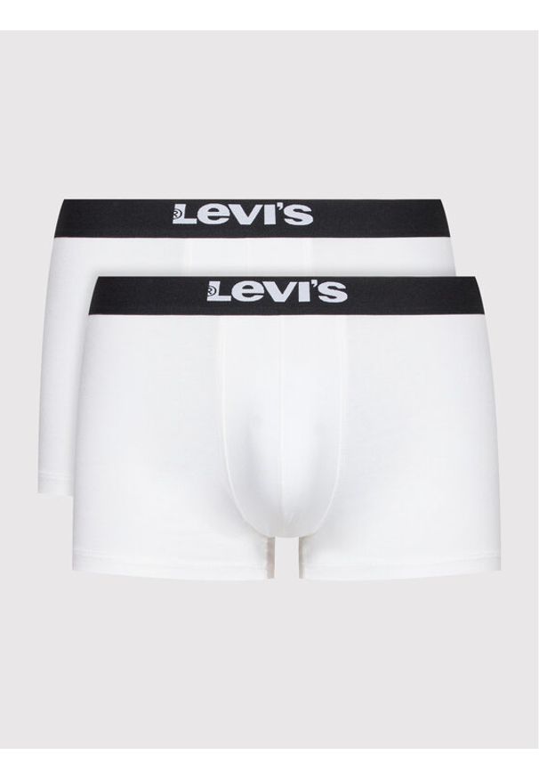Levi's® Komplet 2 par bokserek 37149-0830 Biały. Kolor: biały. Materiał: bawełna