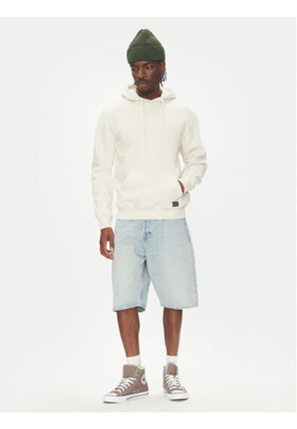 RVCA Bluza AVYFT00346 Beżowy Regular Fit. Kolor: beżowy. Materiał: bawełna