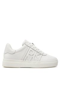 DKNY Sneakersy K1427962 Biały. Kolor: biały. Materiał: skóra