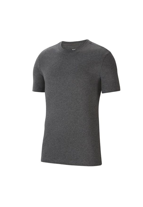 Nike - T-shirt Męski Logo Park. Kolor: szary. Sport: turystyka piesza