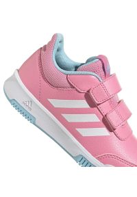 Adidas - Buty adidas Tensaur Sport 2.0 Training Hook and Loop Jr GW6454 różowe. Okazja: na spacer, na co dzień. Zapięcie: rzepy. Kolor: różowy. Materiał: materiał, skóra, syntetyk, guma. Szerokość cholewki: normalna. Sport: turystyka piesza #5