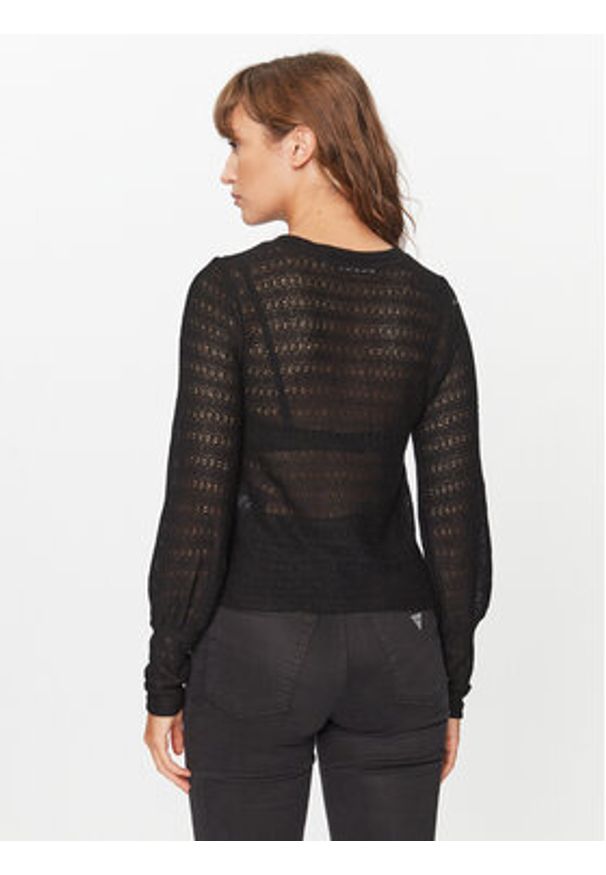 Vero Moda Bluzka 10296715 Czarny Regular Fit. Kolor: czarny. Materiał: wiskoza, syntetyk