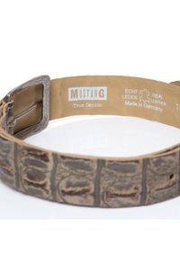 Mustang - MUSTANG PASEK SKÓRZANY SOPO-MUS104 6862 40mm Ledergürtel (Q. 6271 ). Materiał: skóra. Wzór: paski. Styl: klasyczny #6