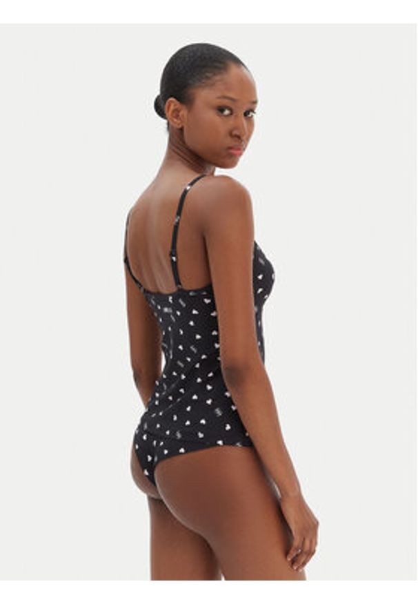 Guess Komplet bielizny O6RG09 KG630 Czarny. Kolor: czarny. Materiał: syntetyk