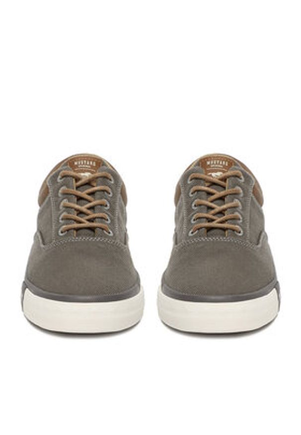 Mustang Tenisówki 4072-315 Beżowy. Kolor: beżowy. Materiał: materiał