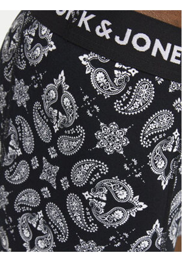 Jack & Jones - Jack&Jones Komplet 3 par bokserek Paris 12259575 Czarny. Kolor: czarny. Materiał: bawełna