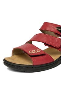 Rieker Sandały CEO-64573-33 Czerwony. Kolor: czerwony. Materiał: skóra #3