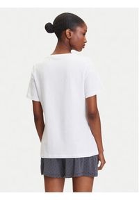JOOP! Koszulka piżamowa 10224334 Biały Regular Fit. Kolor: biały. Materiał: bawełna
