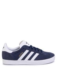Adidas - adidas Sneakersy Gazelle J BY9144 Granatowy. Kolor: niebieski. Materiał: skóra, zamsz #1