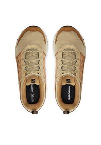 salomon - Salomon Sneakersy Wander L47436200 Beżowy. Kolor: beżowy. Materiał: nubuk, skóra #3