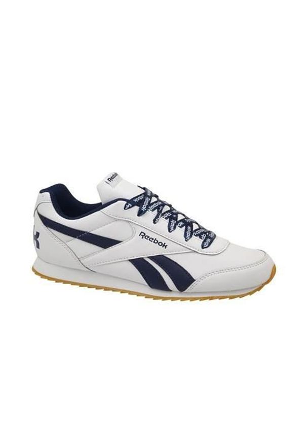 Buty do chodzenia dla dzieci Reebok Royal CL Jogger. Zapięcie: sznurówki. Kolor: biały. Materiał: materiał, syntetyk. Szerokość cholewki: normalna. Model: Reebok Royal. Sport: turystyka piesza